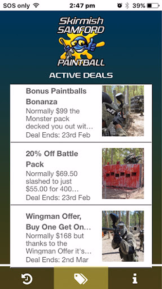 Skirmish Samford Paintball Screenshot 2 - AppWisp.com Skirmish Samford Paintball Screenshot 2 - AppWisp.com