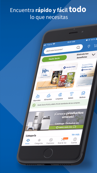Sam's Club México Screenshot 1 - AppWisp.com Sam's Club México Screenshot 1 - AppWisp.com