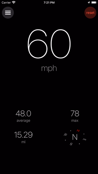 Speedometer × Screenshot 1 - AppWisp.com Speedometer × Screenshot 1 - AppWisp.com