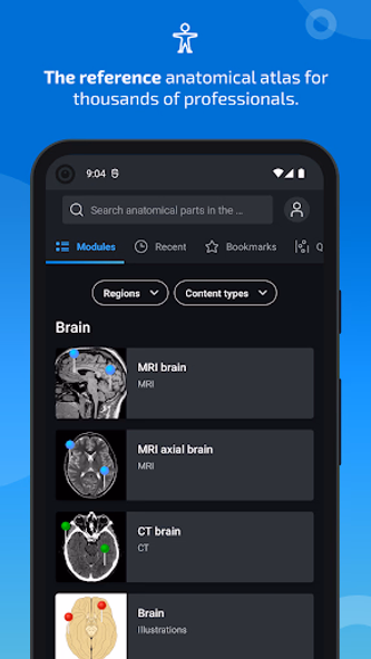 e-Anatomy Screenshot 1 - AppWisp.com e-Anatomy Screenshot 1 - AppWisp.com