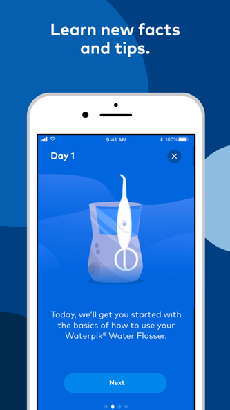 Waterpik™ Water Flossing Screenshot 3 - AppWisp.com Waterpik™ Water Flossing Screenshot 3 - AppWisp.com