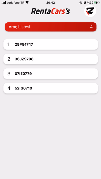 Rentacarss Kimlik Screenshot 2 - AppWisp.com Rentacarss Kimlik Screenshot 2 - AppWisp.com
