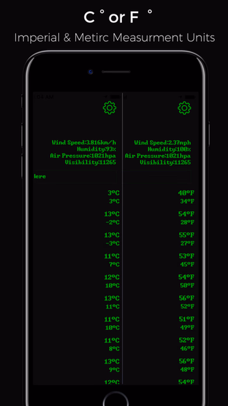 The Weather Console Screenshot 3 - AppWisp.com The Weather Console Screenshot 3 - AppWisp.com