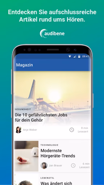 Die offizielle audibene App Screenshot 3 - AppWisp.com Die offizielle audibene App Screenshot 3 - AppWisp.com