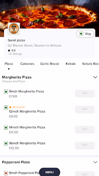 Gardi pizza Screenshot 3 - AppWisp.com