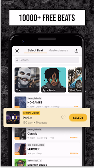 Rap Fame - Rap Music Studio Screenshot 1 - AppWisp.com Rap Fame - Rap Music Studio Screenshot 1 - AppWisp.com