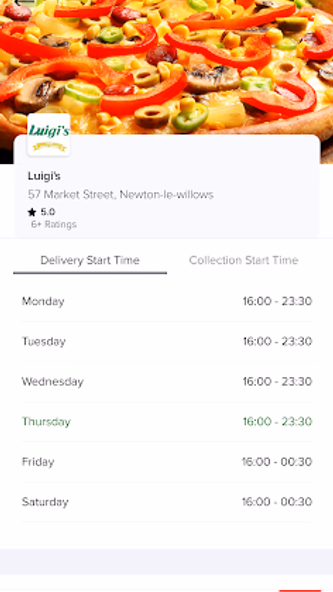Moon Light - Order Food Online Screenshot 1 - AppWisp.com Moon Light - Order Food Online Screenshot 1 - AppWisp.com