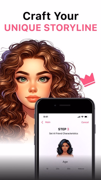 AI Friend Chatbot App Girl Screenshot 4 - AppWisp.com AI Friend Chatbot App Girl Screenshot 4 - AppWisp.com