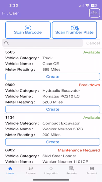 Fleet Inspection & Maintenance Screenshot 1 - AppWisp.com Fleet Inspection & Maintenance Screenshot 1 - AppWisp.com