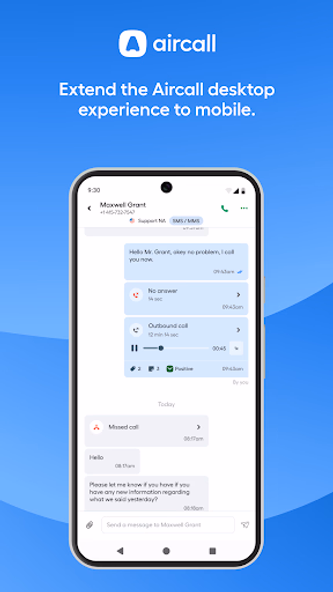 Aircall Screenshot 2 - AppWisp.com Aircall Screenshot 2 - AppWisp.com