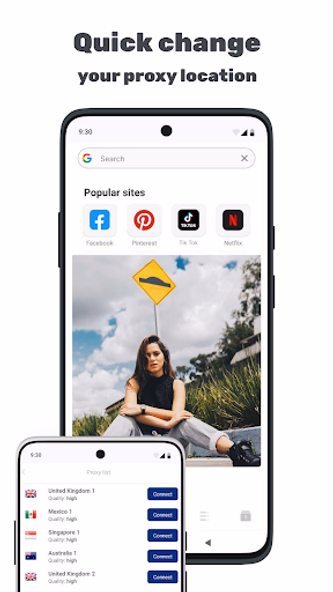 Proxy Browser Screenshot 2 - AppWisp.com