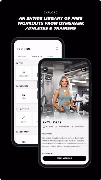 Gymshark Training: Fitness App Screenshot 2 - AppWisp.com Gymshark Training: Fitness App Screenshot 2 - AppWisp.com