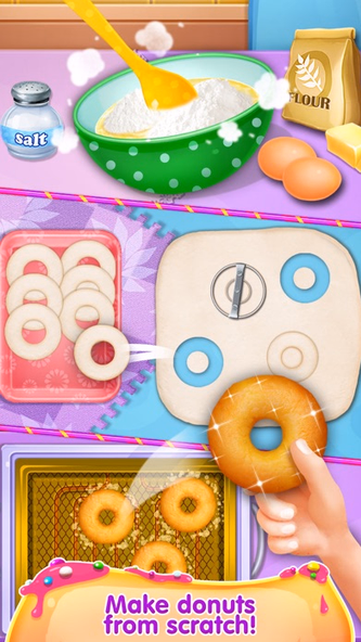 Donut Maker - Cooking Games! Screenshot 2 - AppWisp.com Donut Maker - Cooking Games! Screenshot 2 - AppWisp.com