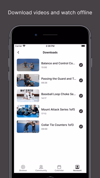 Jiu-Jitsu On The Go Screenshot 2 - AppWisp.com Jiu-Jitsu On The Go Screenshot 2 - AppWisp.com