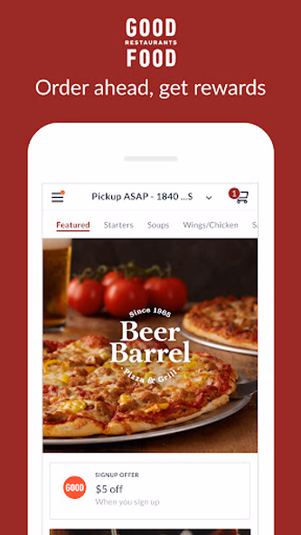 Good Food Rewards Screenshot 1 - AppWisp.com Good Food Rewards Screenshot 1 - AppWisp.com