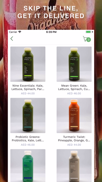 Organic Press Juices Screenshot 3 - AppWisp.com Organic Press Juices Screenshot 3 - AppWisp.com