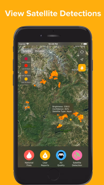 Firesource - Live Wildfires Screenshot 3 - AppWisp.com Firesource - Live Wildfires Screenshot 3 - AppWisp.com