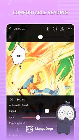 Manga Dogs - webtoon reader Screenshot 4 - AppWisp.com Manga Dogs - webtoon reader Screenshot 4 - AppWisp.com