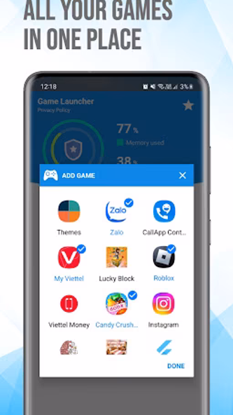 Game Launcher: Gaming Hub App Screenshot 3 - AppWisp.com Game Launcher: Gaming Hub App Screenshot 3 - AppWisp.com