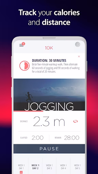 Couch to 10K Running Trainer Screenshot 3 - AppWisp.com Couch to 10K Running Trainer Screenshot 3 - AppWisp.com