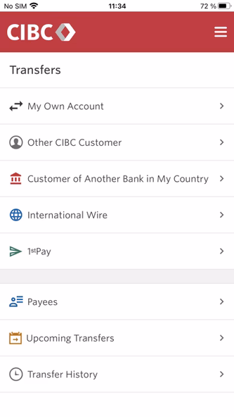 CIBC Caribbean Mobile Screenshot 4 - AppWisp.com CIBC Caribbean Mobile Screenshot 4 - AppWisp.com