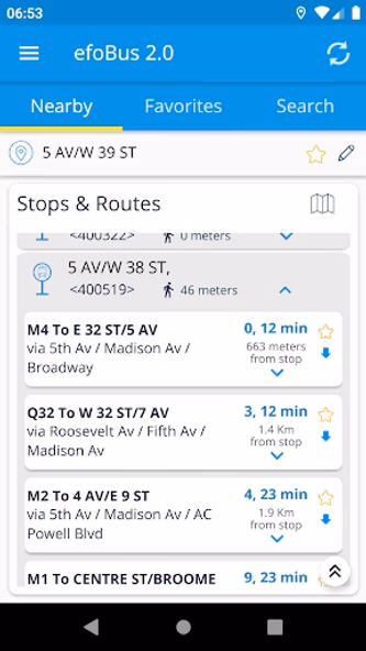 efoBus 2.0 - Transit on time Screenshot 1 - AppWisp.com efoBus 2.0 - Transit on time Screenshot 1 - AppWisp.com