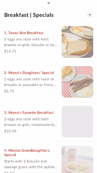 Mama's Daughters Diner, Inc. Screenshot 3 - AppWisp.com Mama's Daughters Diner, Inc. Screenshot 3 - AppWisp.com