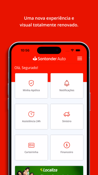 Segurado Santander Auto Screenshot 1 - AppWisp.com Segurado Santander Auto Screenshot 1 - AppWisp.com
