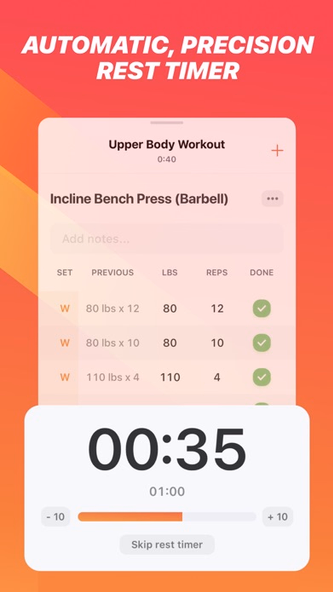 Bolt – Workout & Strength Log Screenshot 4 - AppWisp.com Bolt – Workout & Strength Log Screenshot 4 - AppWisp.com