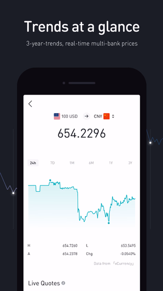 Currency Converter - xCurrency Screenshot 4 - AppWisp.com Currency Converter - xCurrency Screenshot 4 - AppWisp.com