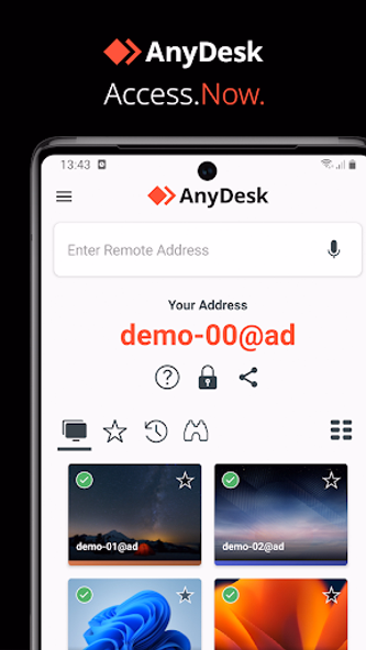 AnyDesk Remote Desktop Screenshot 1 - AppWisp.com AnyDesk Remote Desktop Screenshot 1 - AppWisp.com