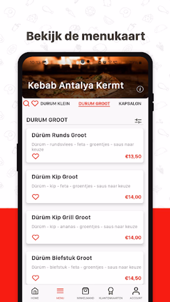 Kebab Antalya Screenshot 2 - AppWisp.com Kebab Antalya Screenshot 2 - AppWisp.com
