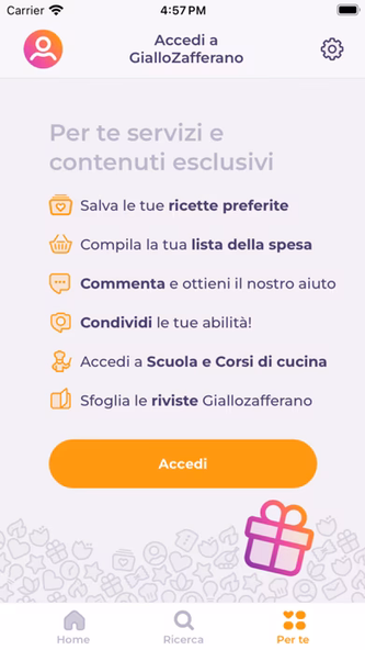 GialloZafferano: le Ricette Screenshot 3 - AppWisp.com GialloZafferano: le Ricette Screenshot 3 - AppWisp.com