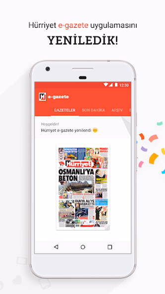 Hürriyet E-Gazete Screenshot 1 - AppWisp.com Hürriyet E-Gazete Screenshot 1 - AppWisp.com