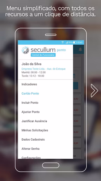 Secullum Ponto Web Screenshot 1 - AppWisp.com Secullum Ponto Web Screenshot 1 - AppWisp.com