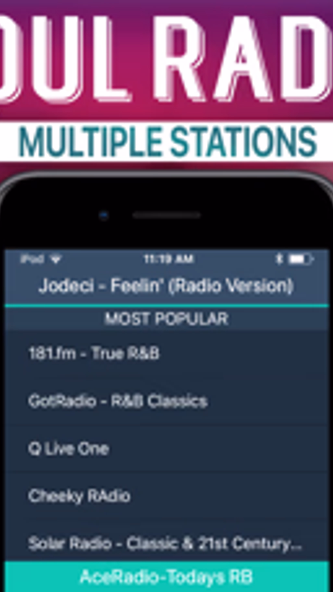 Soul Radio+ Screenshot 1 - AppWisp.com Soul Radio+ Screenshot 1 - AppWisp.com