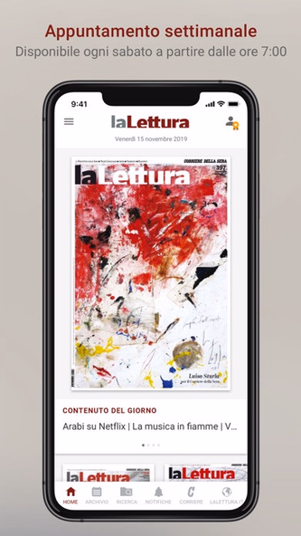 la Lettura Corriere della Sera Screenshot 1 - AppWisp.com la Lettura Corriere della Sera Screenshot 1 - AppWisp.com
