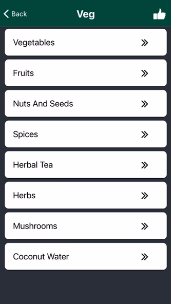 Nutrition Facts & Benefits Screenshot 2 - AppWisp.com Nutrition Facts & Benefits Screenshot 2 - AppWisp.com