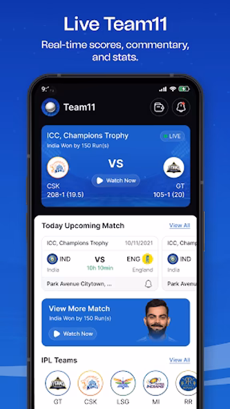 Live IPL - Live Cricket Score Screenshot 1 - AppWisp.com Live IPL - Live Cricket Score Screenshot 1 - AppWisp.com