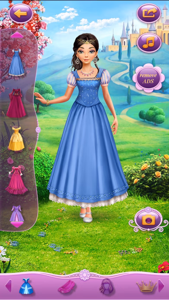 Dress Up Rapunzel Screenshot 1 - AppWisp.com Dress Up Rapunzel Screenshot 1 - AppWisp.com