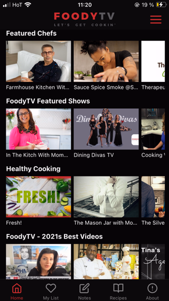 FOODYTV Screenshot 2 - AppWisp.com FOODYTV Screenshot 2 - AppWisp.com