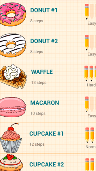 How to Draw Desserts Screenshot 1 - AppWisp.com How to Draw Desserts Screenshot 1 - AppWisp.com