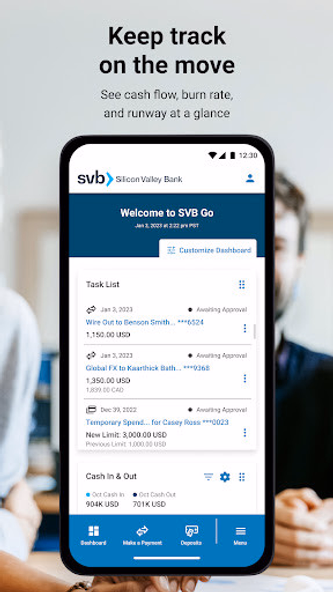 SVB Go - Mobile Banking Screenshot 4 - AppWisp.com SVB Go - Mobile Banking Screenshot 4 - AppWisp.com