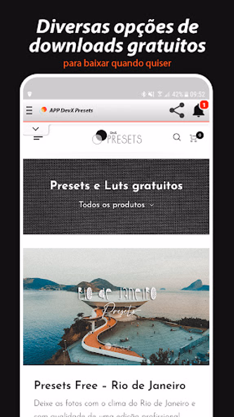 DevX Presets - Foto e Vídeo Screenshot 3 - AppWisp.com DevX Presets - Foto e Vídeo Screenshot 3 - AppWisp.com