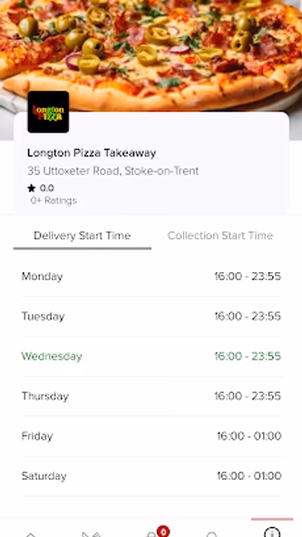 Longton Pizza Takeaway Screenshot 4 - AppWisp.com Longton Pizza Takeaway Screenshot 4 - AppWisp.com