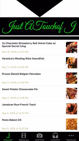 JustATouchofJ Screenshot 1 - AppWisp.com JustATouchofJ Screenshot 1 - AppWisp.com