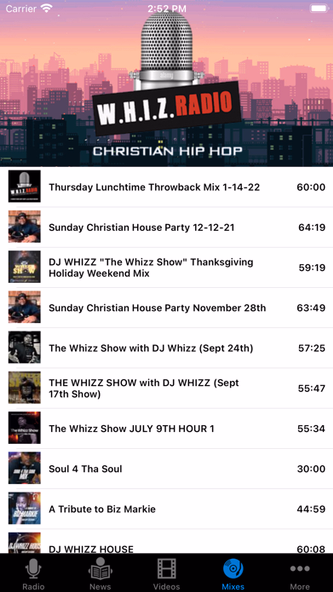 W.H.I.Z. Radio Screenshot 3 - AppWisp.com W.H.I.Z. Radio Screenshot 3 - AppWisp.com