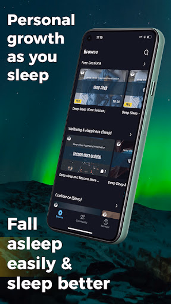 Healing Mind: Hypnosis & Sleep Screenshot 2 - AppWisp.com Healing Mind: Hypnosis & Sleep Screenshot 2 - AppWisp.com
