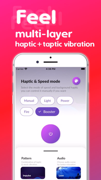 Vibrator - Massage & Breath Screenshot 1 - AppWisp.com Vibrator - Massage & Breath Screenshot 1 - AppWisp.com