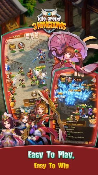 Idle Arena: 3 Kingdoms Screenshot 1 - AppWisp.com Idle Arena: 3 Kingdoms Screenshot 1 - AppWisp.com